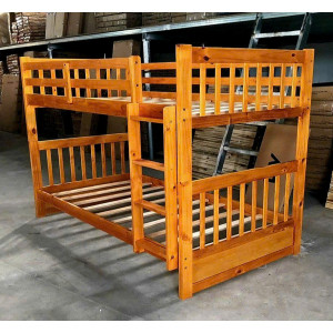 B012 - Oak : Giường 2 Tầng - Trên 1m / Dưới 1m